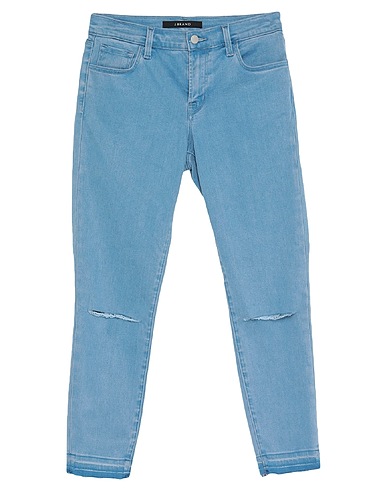J BRAND Denim trousers Blue 64% Tencel®, 30% Polyester, 6% Elastane