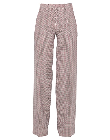 VICTORIA BECKHAM Casual trouser Burgundy 100% Virgin Wool
