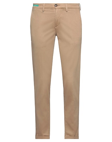 RE_HASH Casual trouser Camel 68% Cotton, 29% Lyocell, 3% Elastane