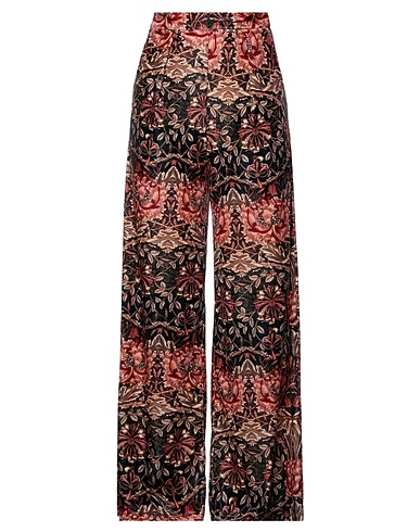 L' AUTRE CHOSE Casual trouser Red 92% Polyester, 8% Elastane