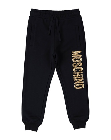 MOSCHINO KID Casual trouser Black 100% Cotton