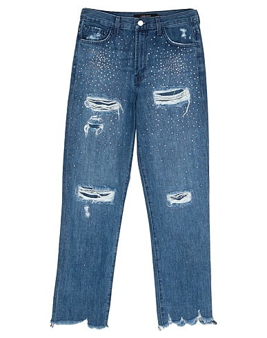 J BRAND Denim trousers Blue 81% Cotton, 19% Lyocell