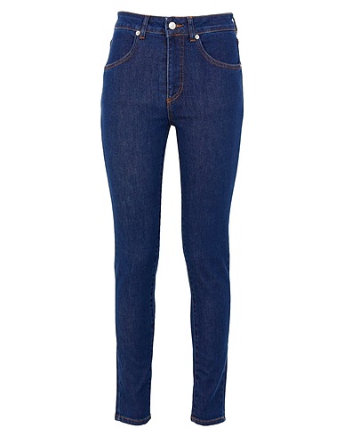 8 by YOOX Denim trousers ORGANIC COTTON SKINNY CUT JEAN
 Blue 99% Organic cotton, 1% Elastane