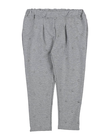 MAËLIE Casual trouser Grey 67% Cotton, 27% Polyester, 6% Elastane