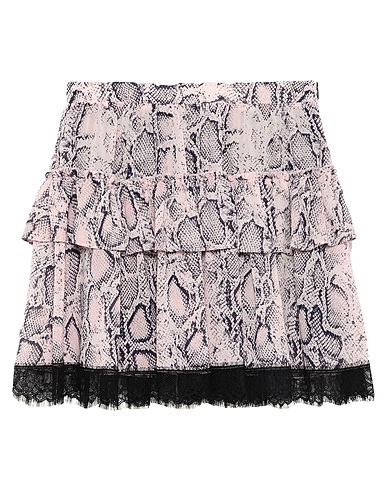 NO SECRETS Mini skirt Light pink 100% Polyester
