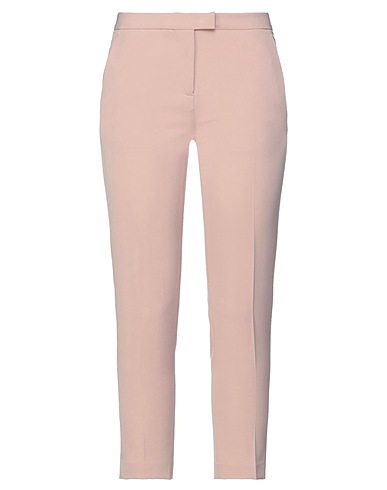 MERCI ITALIA Casual pants Blush 89% Polyester, 11% Elastane