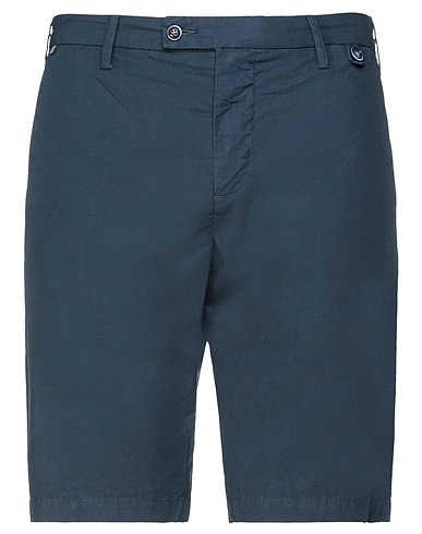 AT.P.CO Shorts & Bermuda Midnight blue 100% Cotton