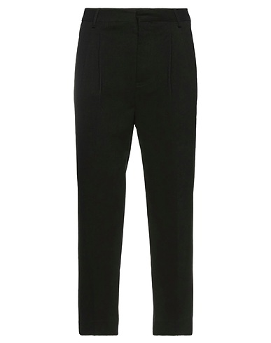 GRIFONI Casual trouser Black 98% Cotton, 2% Elastane