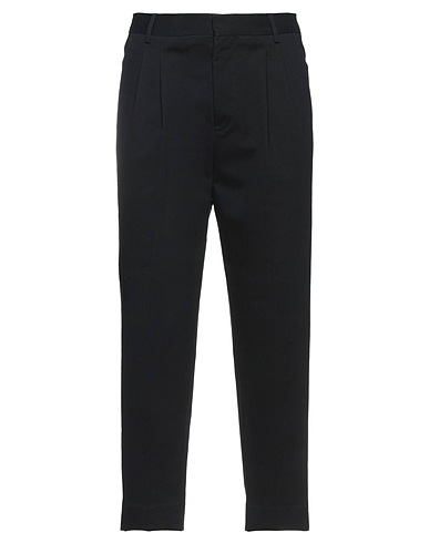 GRIFONI Casual trouser Midnight blue 98% Cotton, 2% Elastane