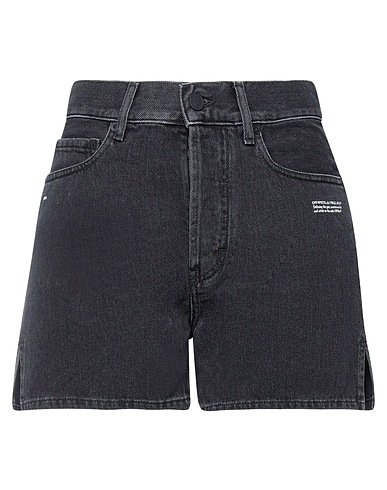 OFF-WHITE™ Denim shorts Black 100% Cotton