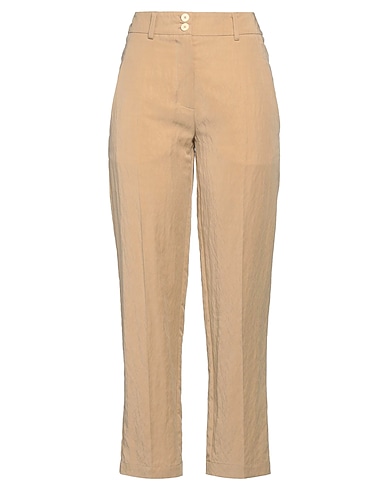 ALYSI Casual pants Sand 93% Lyocell, 7% Polyamide
