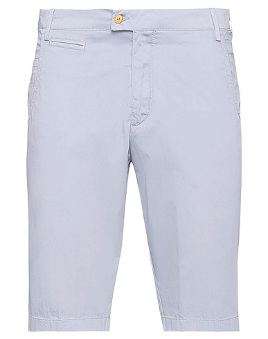 BRUNO Shorts & Bermuda Light grey 96% Cotton, 4% Elastane