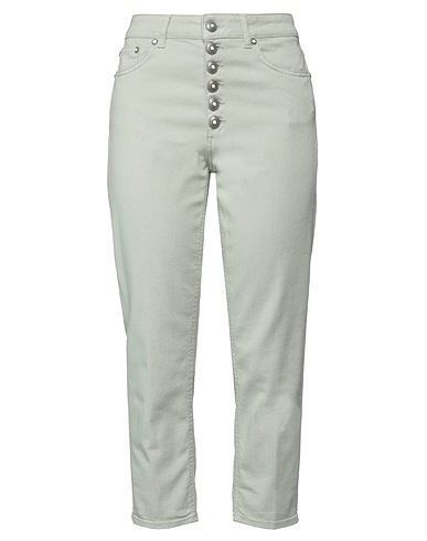 DONDUP Pantalone Verde salvia 92% Cotone, 6% Elastomultiestere, 2% Elastan