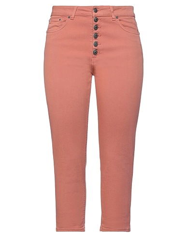 DONDUP Casual trouser Rust 92% Cotton, 6% Elastomultiester, 2% Elastane