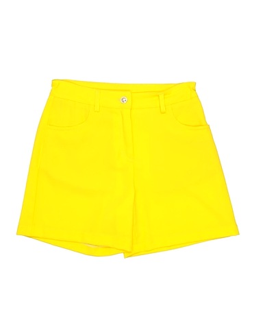 VICOLO Shorts & Bermuda Giallo 97% Poliestere, 3% Elastan