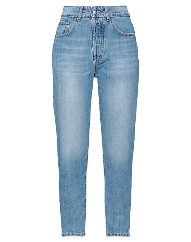 BERNA Denim trousers Blue 100% Cotton
