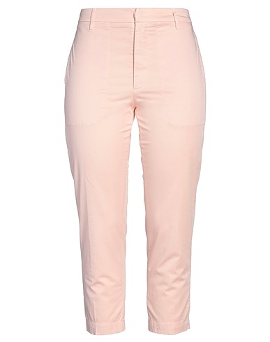 DONDUP Casual trouser Light pink 97% Cotton, 3% Elastane