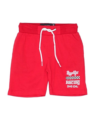 PACIOTTI 4US Shorts & Bermuda Rosso 100% Cotone