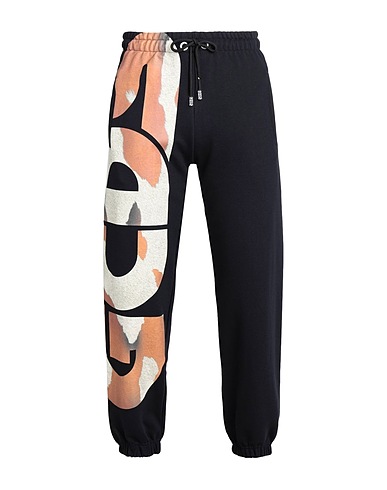 GCDS Pantalone Nero 100% Cotone