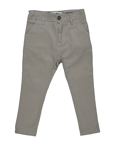 MANUEL RITZ Casual trouser Taupe 97% Cotton, 3% Elastane