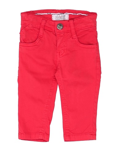 PACIOTTI 4US Casual trouser Red 97% Cotton, 3% Elastic fibres