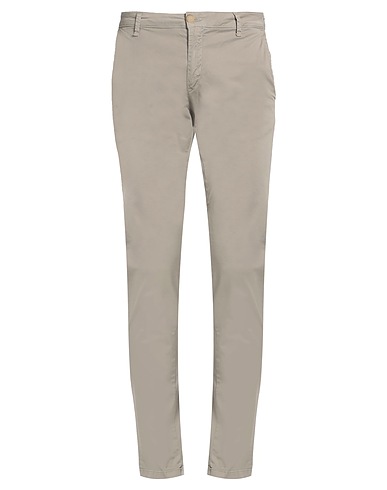BARAMON Casual trouser Grey 97% Cotton, 3% Elastane