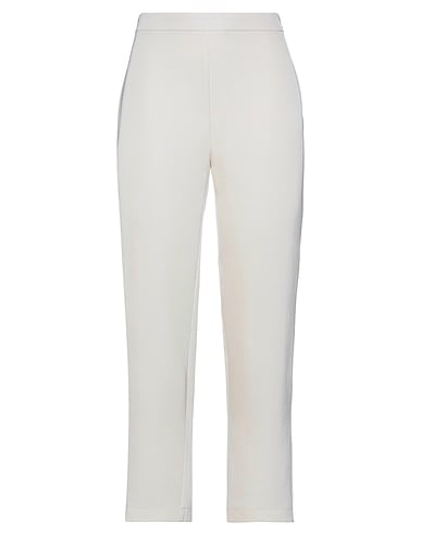 PINKO Casual trouser Ivory 100% Triacetate