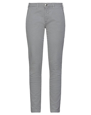 BARBA Napoli Casual trouser Grey 98% Cotton, 2% Elastane