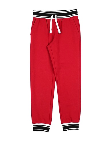 DOLCE&GABBANA Casual trouser Red 100% Cotton, Viscose, Elastane