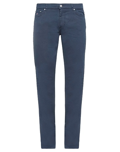 HARMONT & BLAINE Casual trouser Midnight blue 97% Cotton, 3% Elastane