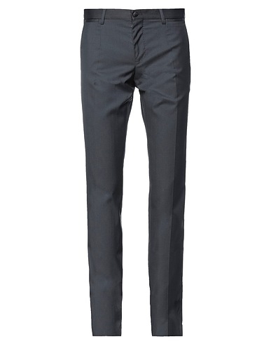 DOLCE&GABBANA Casual pants Black 51% Virgin Wool, 47% Silk, 2% Polyester