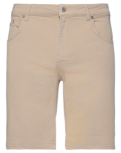 DONDUP Shorts & Bermuda Beige 92% Cotton, 6% Elastomultiester, 2% Elastane
