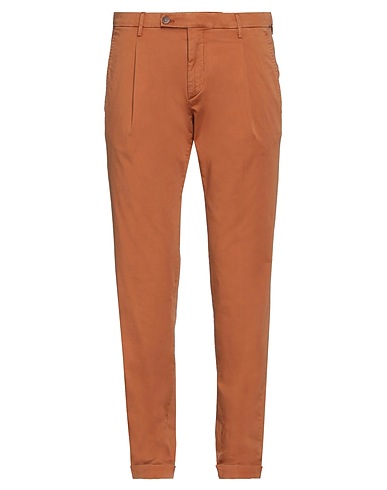 MICHAEL COAL Pantalone Cammello 99% Cotone, 1% Elastan