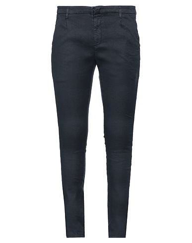 DONDUP Casual trouser Midnight blue 54% Linen, 43% Lyocell, 3% Elastane