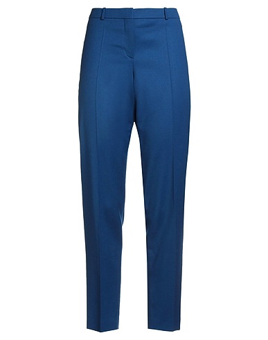 BOSS HUGO BOSS Casual trouser Blue 99% Virgin Wool, 1% Elastane