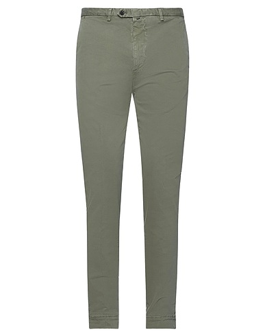 ADAPTATION Casual trouser Military green 97% Cotton, 3% Rubber
