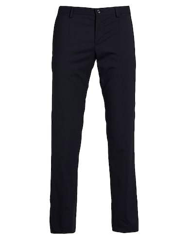 DOLCE&GABBANA Casual trouser Black 97% Virgin Wool, 3% Elastane