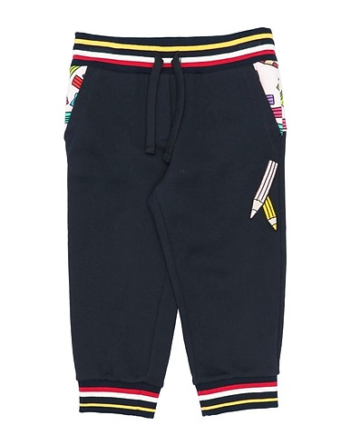 DOLCE&GABBANA Casual pants Midnight blue 100% Cotton, Elastane