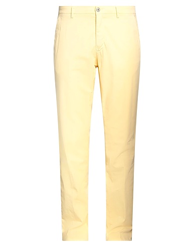 MASON'S パンツ イエロー コットン 98% / ポリウレタン 2%