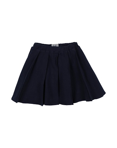 IL GUFO Skirt Midnight blue 95% Cotton, 5% Elastane