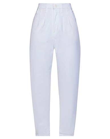 LEVI'S Casual pants White 98% Cotton, 2% Elastane