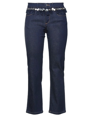 ROBERTO CAVALLI Denim pants Blue 92% Cotton, 6% Elastomultiester, 2% Elastane