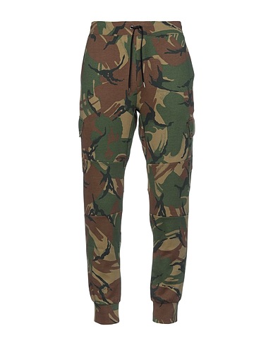 POLO RALPH LAUREN Hosen CAMO DOUBLE-KNIT CARGO JOGGER PANT
 Militärgrün 76% Baumwolle, 24% Polyester