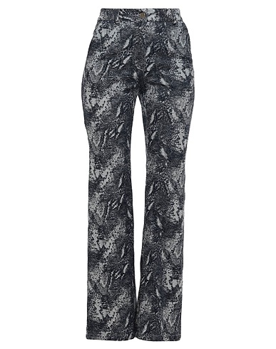 SIMONA CORSELLINI Bootcut Jeans Blue 97% Cotton, 3% Elastane