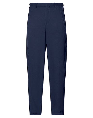 NEIL BARRETT Casual trouser Midnight blue 54% Polyester, 44% Virgin Wool, 2% Elastane