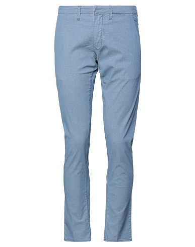 SIVIGLIA Casual trouser Slate blue 98% Cotton, 2% Elastane