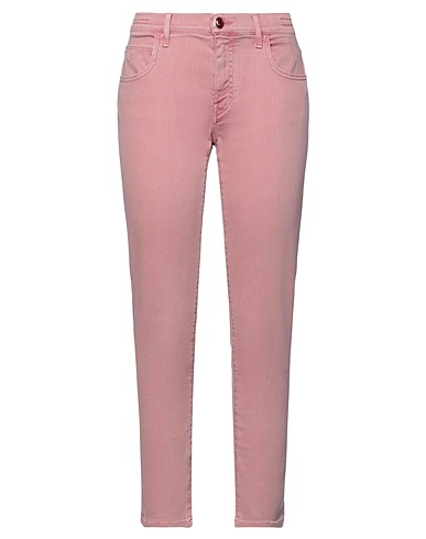 JACOB COHЁN Denim pants Antique rose 63% Lyocell, 30% Cotton, 5% Polyester, 2% Elastane