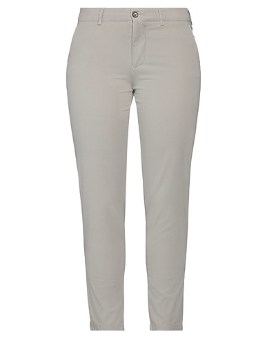 BERWICH Casual trouser Grey 89% Cotton, 11% Elastane