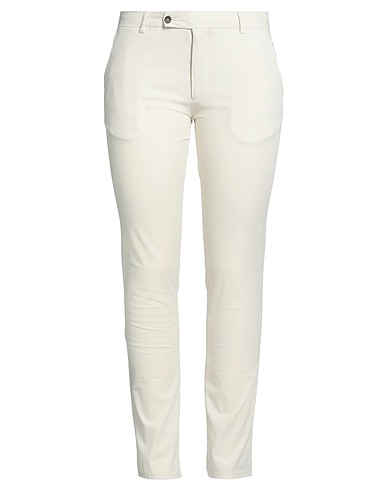 BERWICH Casual trouser Cream 89% Cotton, 11% Elastane