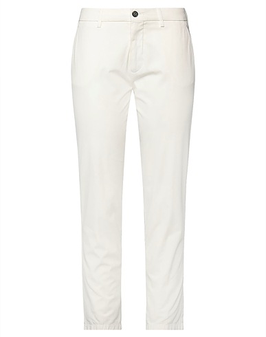 BERWICH Casual trouser White 89% Cotton, 11% Elastane
